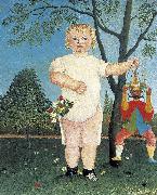 Henri Rousseau Zur Feier des Kindes oil painting artist